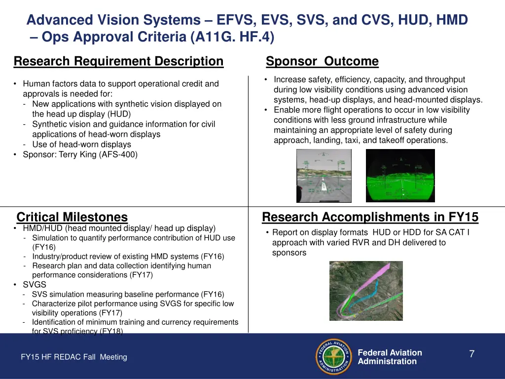 advanced vision systems efvs