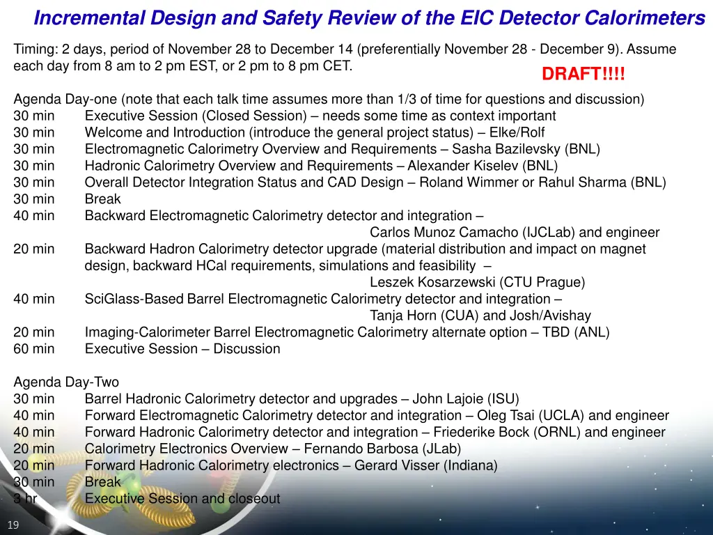 incremental design and safety review