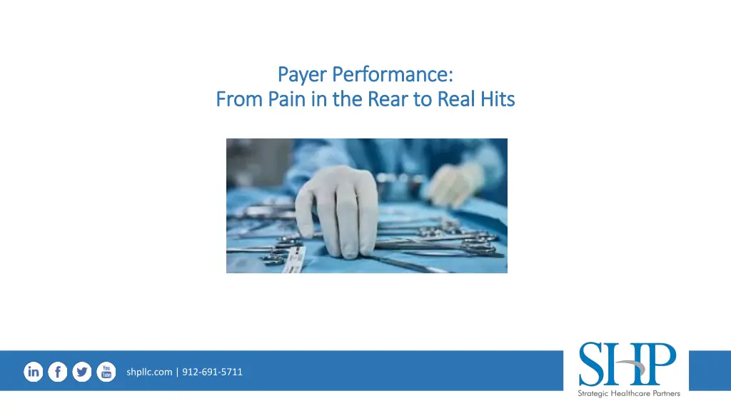 payer performance payer performance from pain