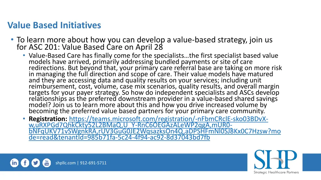 value based initiatives to learn more about