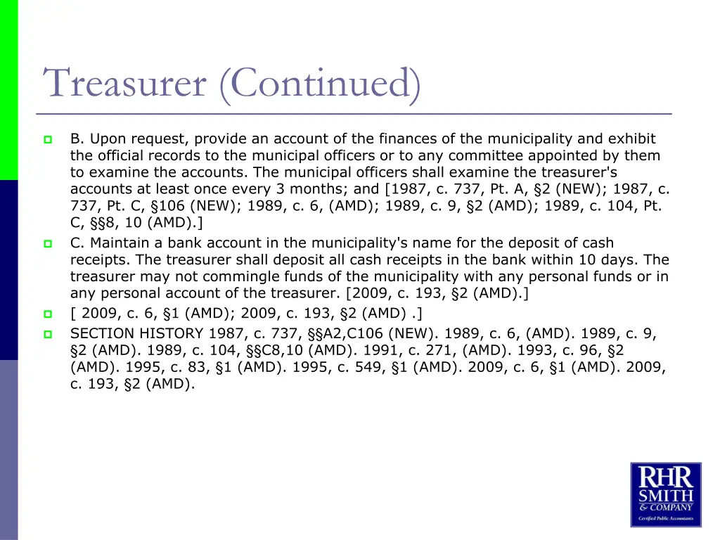 treasurer continued 1