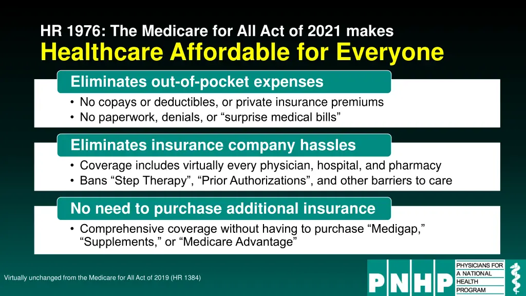 hr 1976 the medicare for all act of 2021 makes