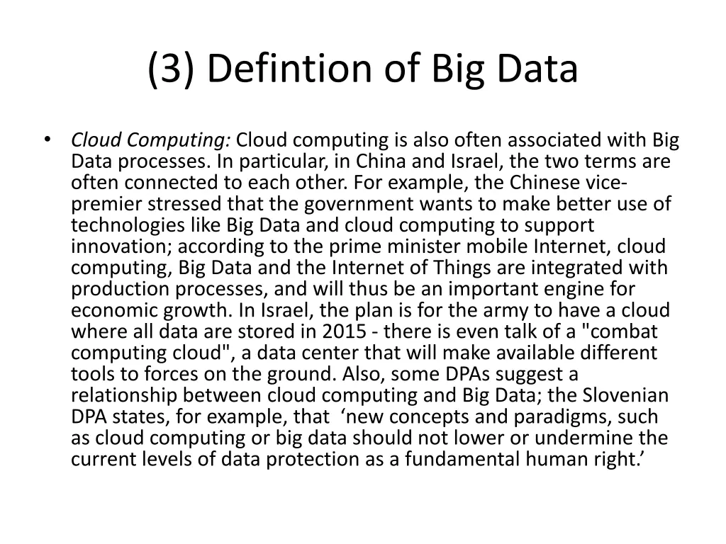 3 defintion of big data 10