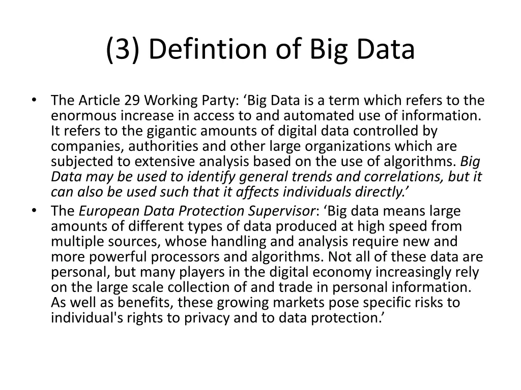 3 defintion of big data 3