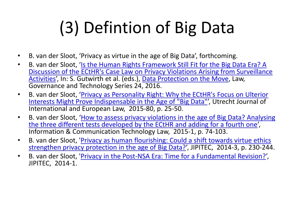 3 defintion of big data