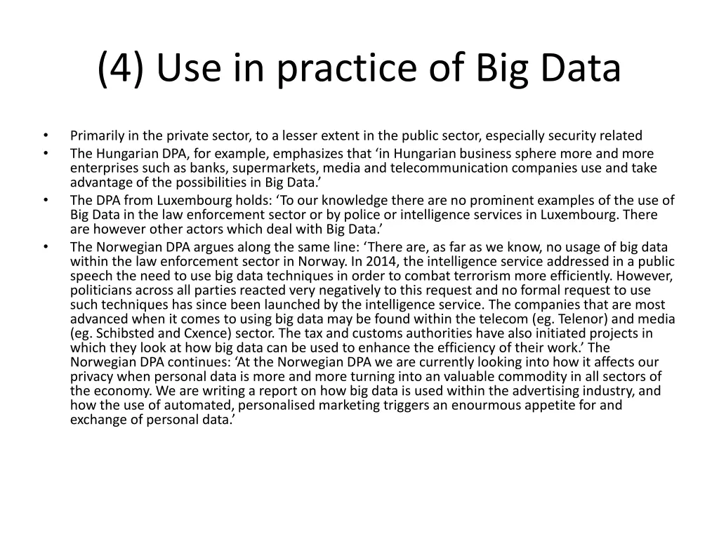 4 use in practice of big data 2