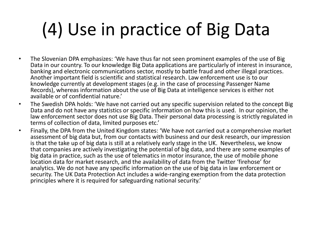 4 use in practice of big data 3