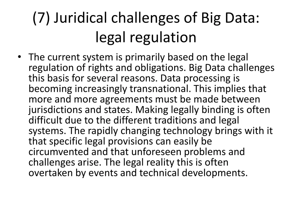 7 juridical challenges of big data legal