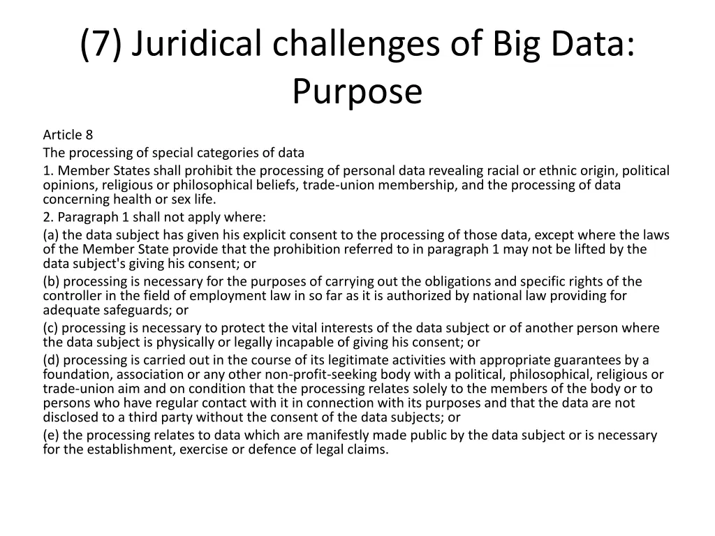 7 juridical challenges of big data purpose 2