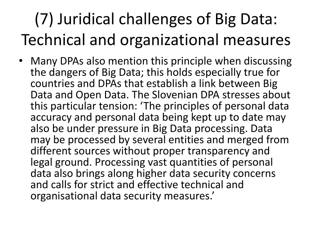 7 juridical challenges of big data technical 1