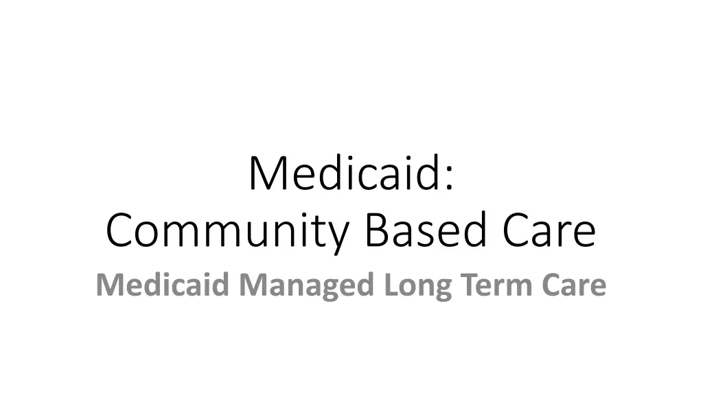 medicaid