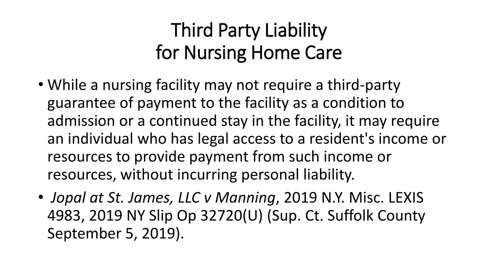 third party liability third party liability