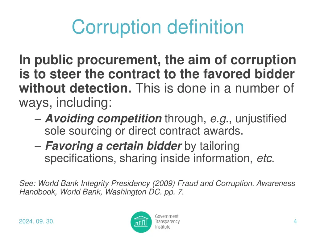 corruption definition