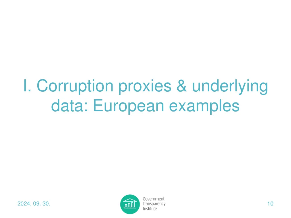 i corruption proxies underlying data european