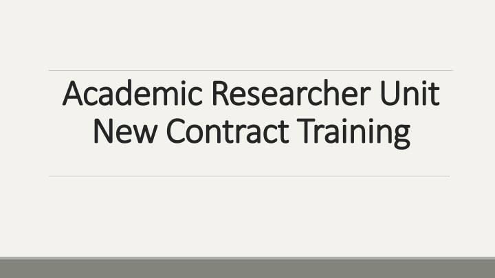 academic researcher unit academic researcher unit