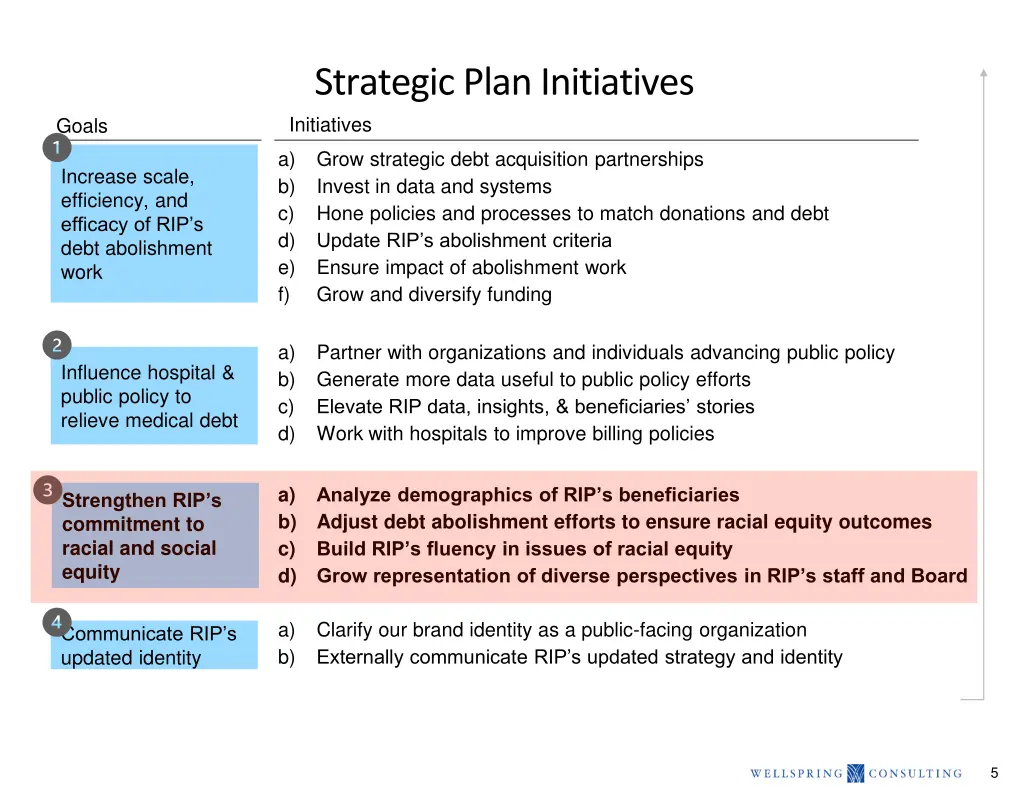 strategic plan initiatives initiatives