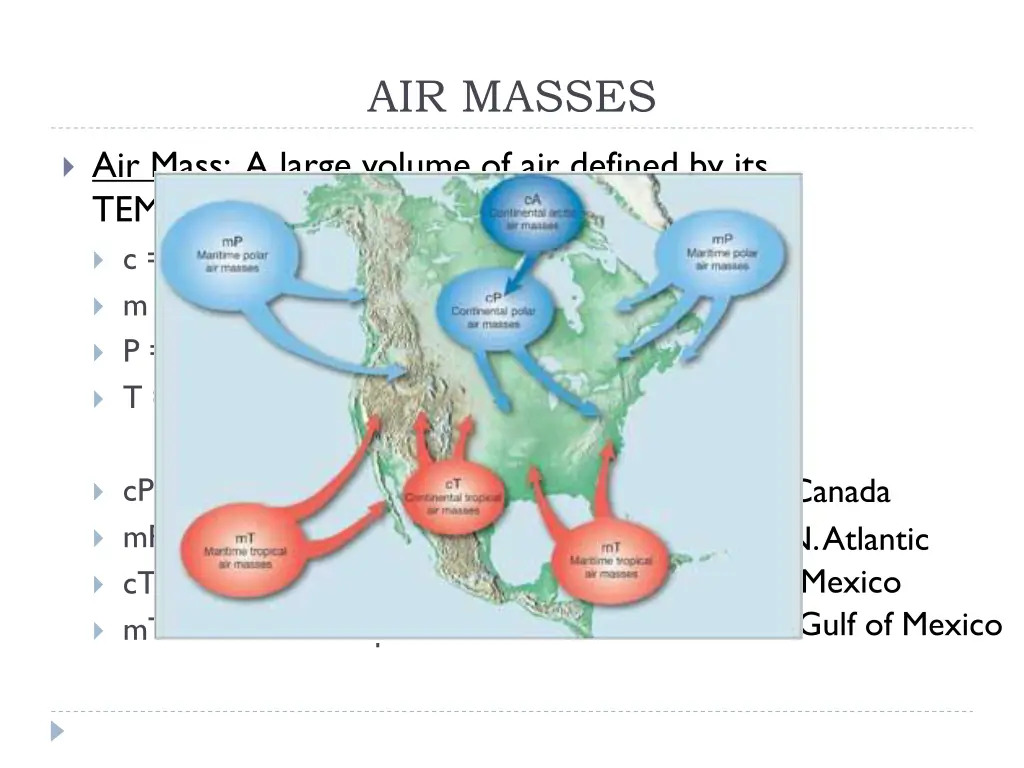 air masses