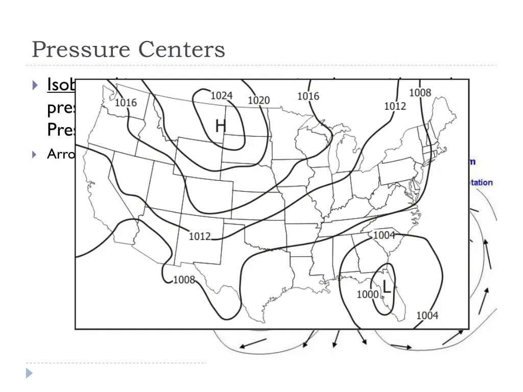 pressure centers