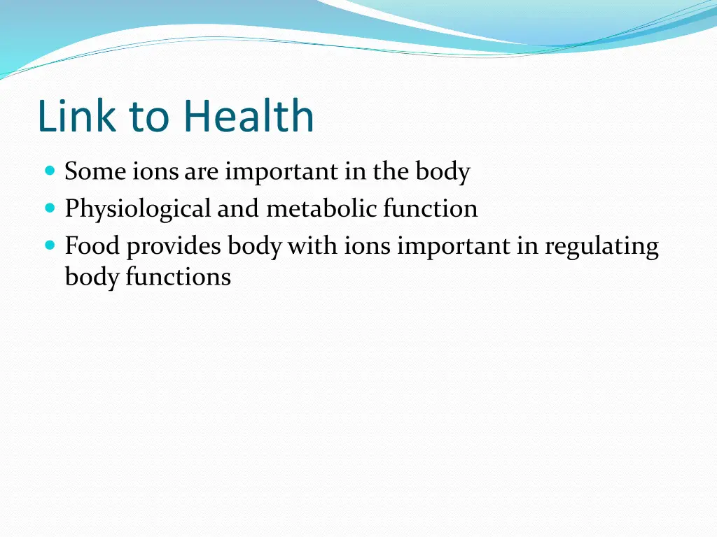 link to health