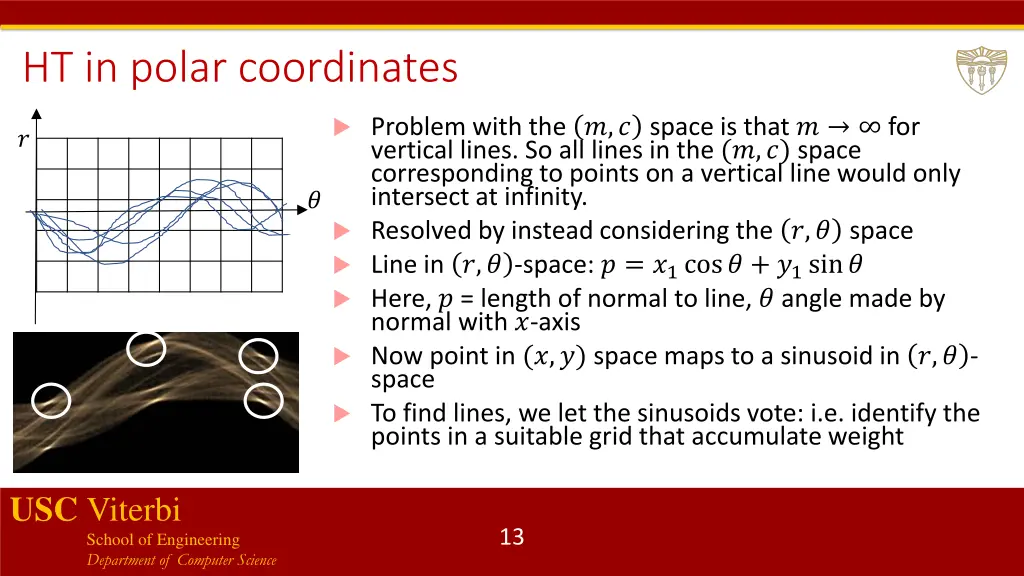 ht in polar coordinates