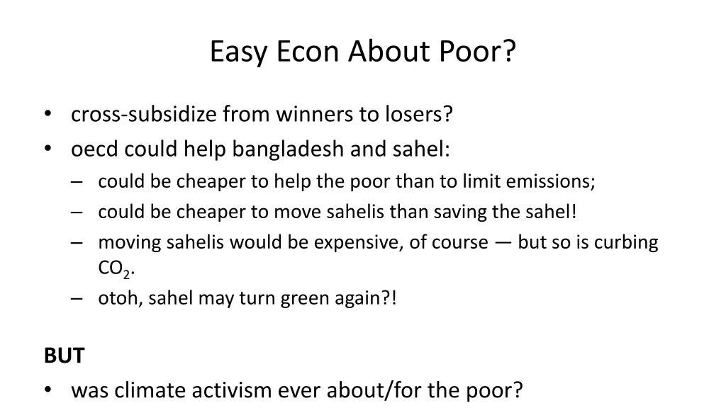 easy econ about poor