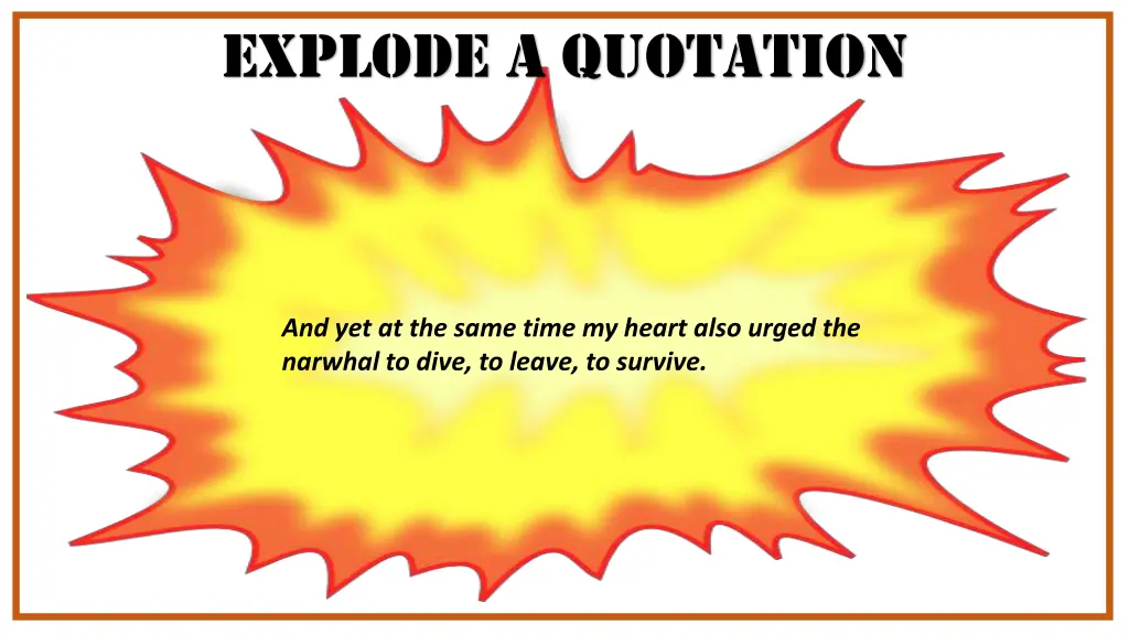 explode a quotation 10