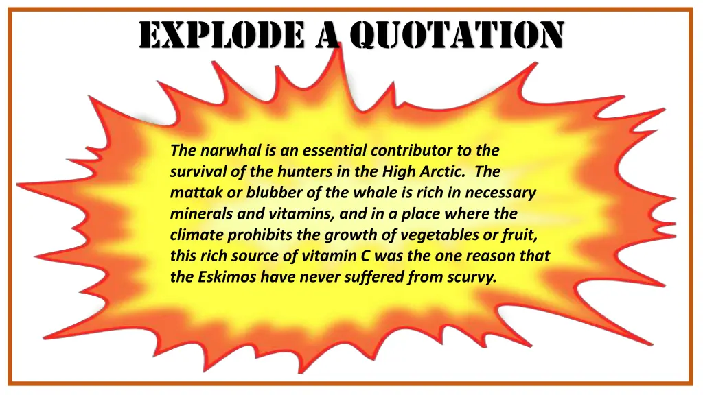 explode a quotation 2