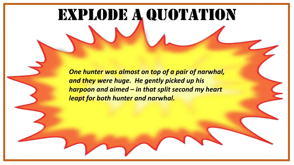 explode a quotation 8