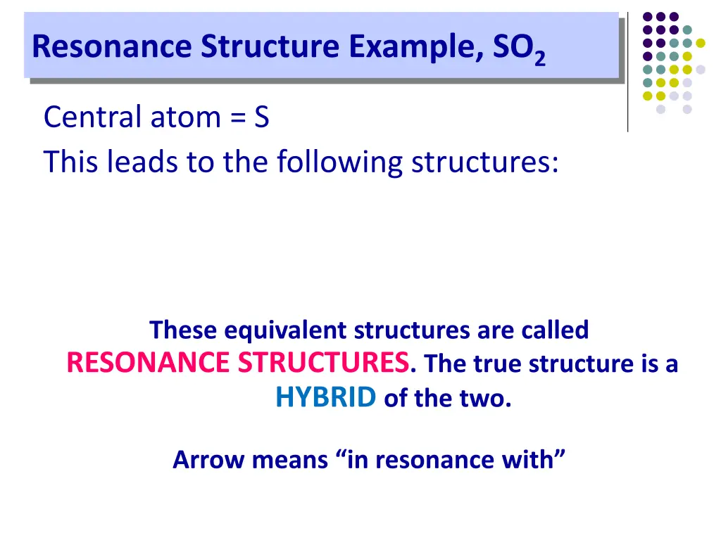 resonance structure example so 2