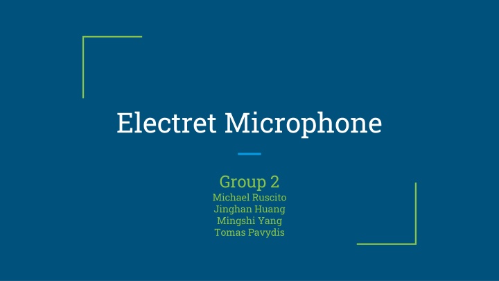 electret microphone