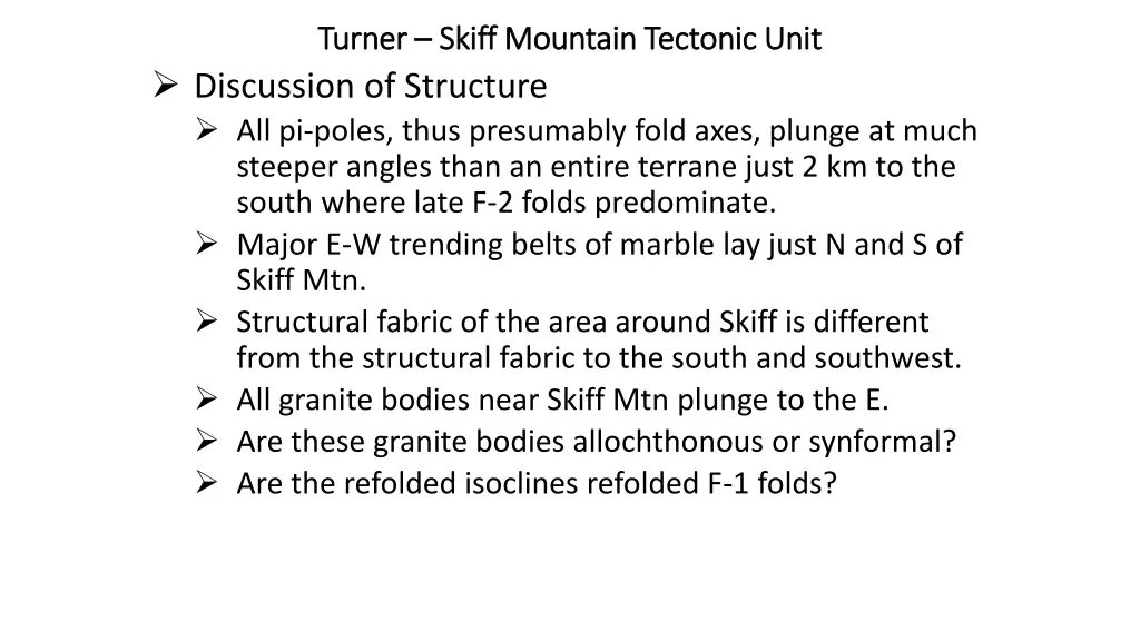 turner turner skiff mountain tectonic unit skiff 18