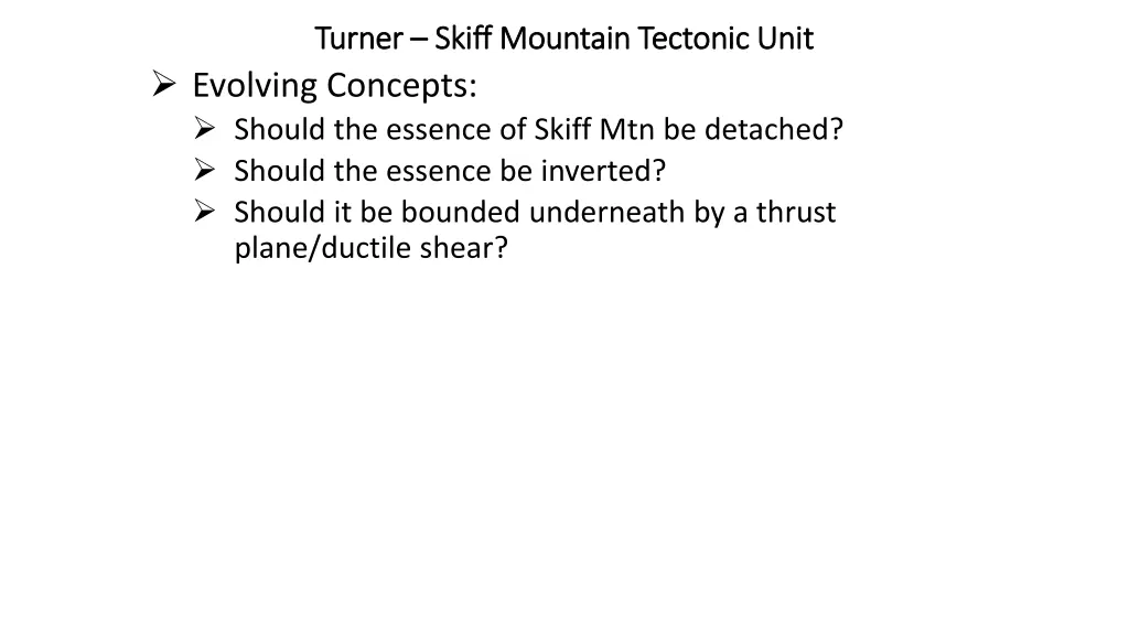 turner turner skiff mountain tectonic unit skiff 21