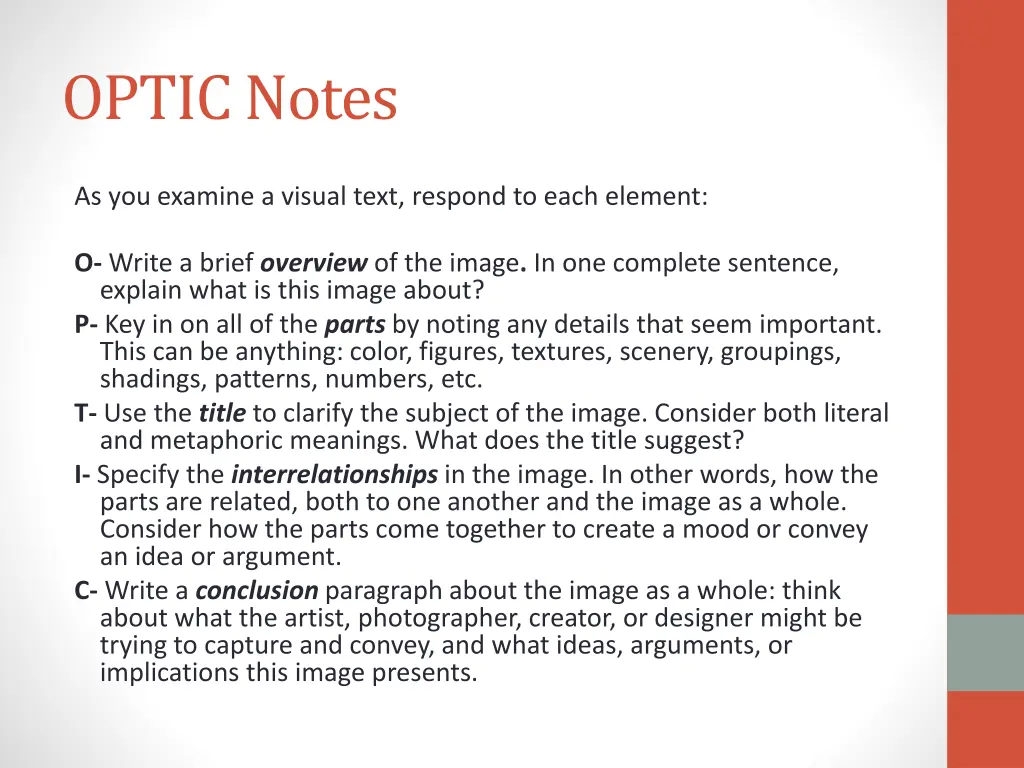 optic notes 1