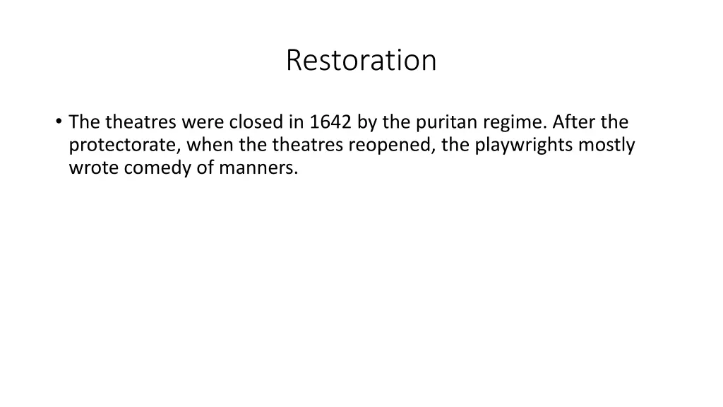 restoration 1