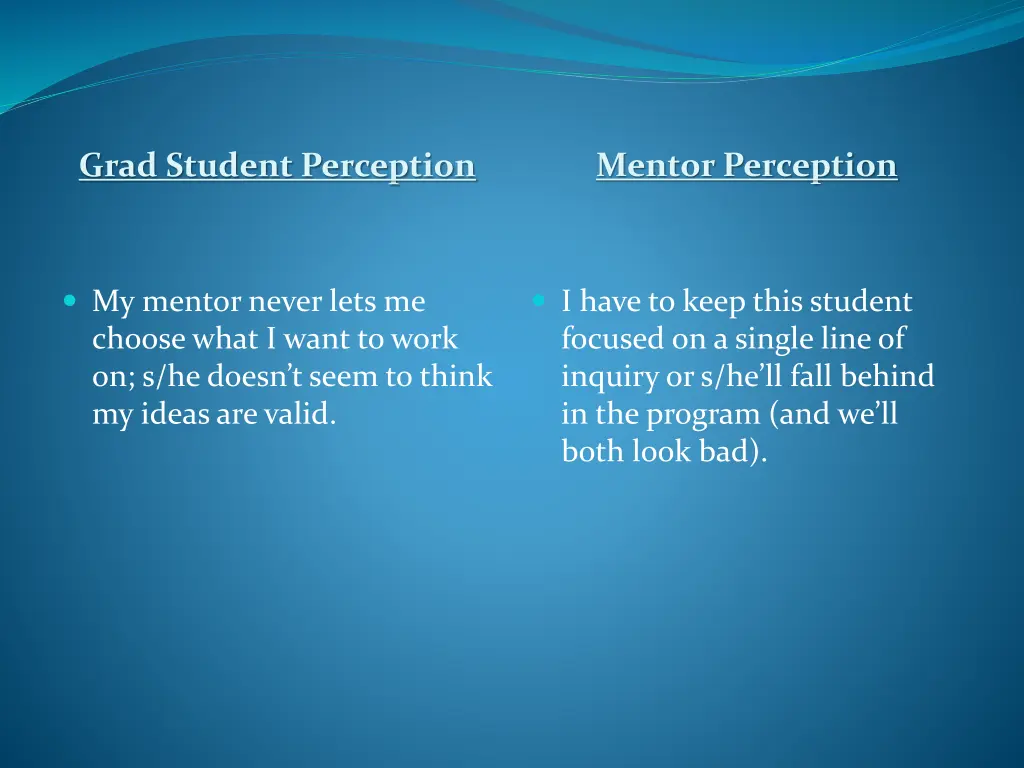 mentor perception 1