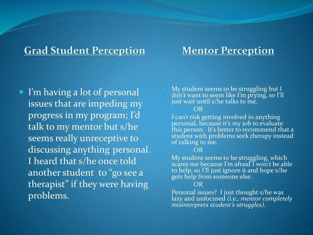 mentor perception 15