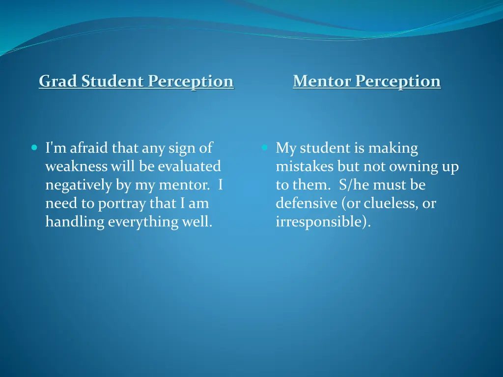 mentor perception 2