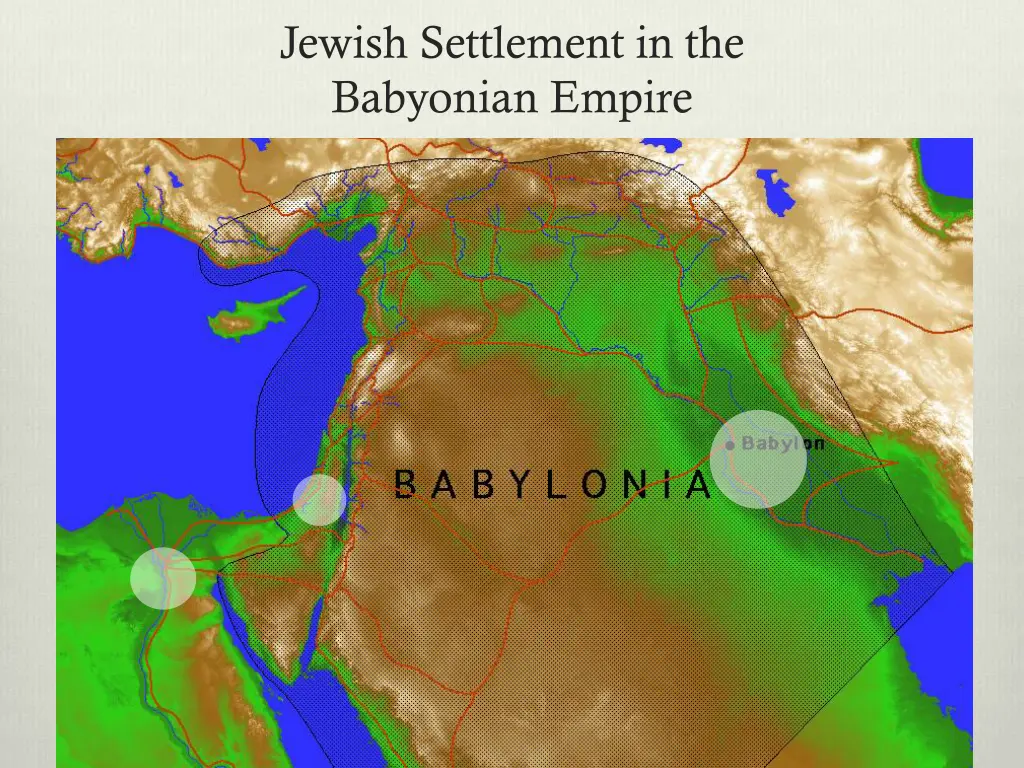 jewish settlement in the babyonian empire