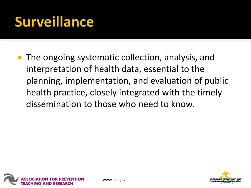 the ongoing systematic collection analysis