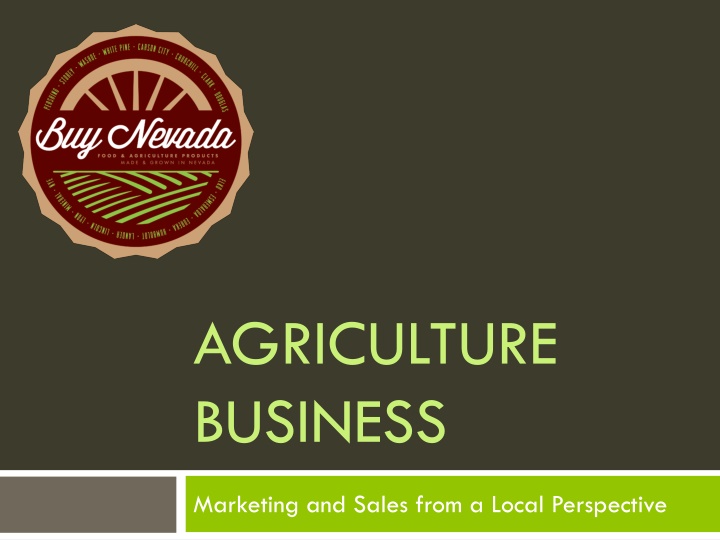 agriculture business