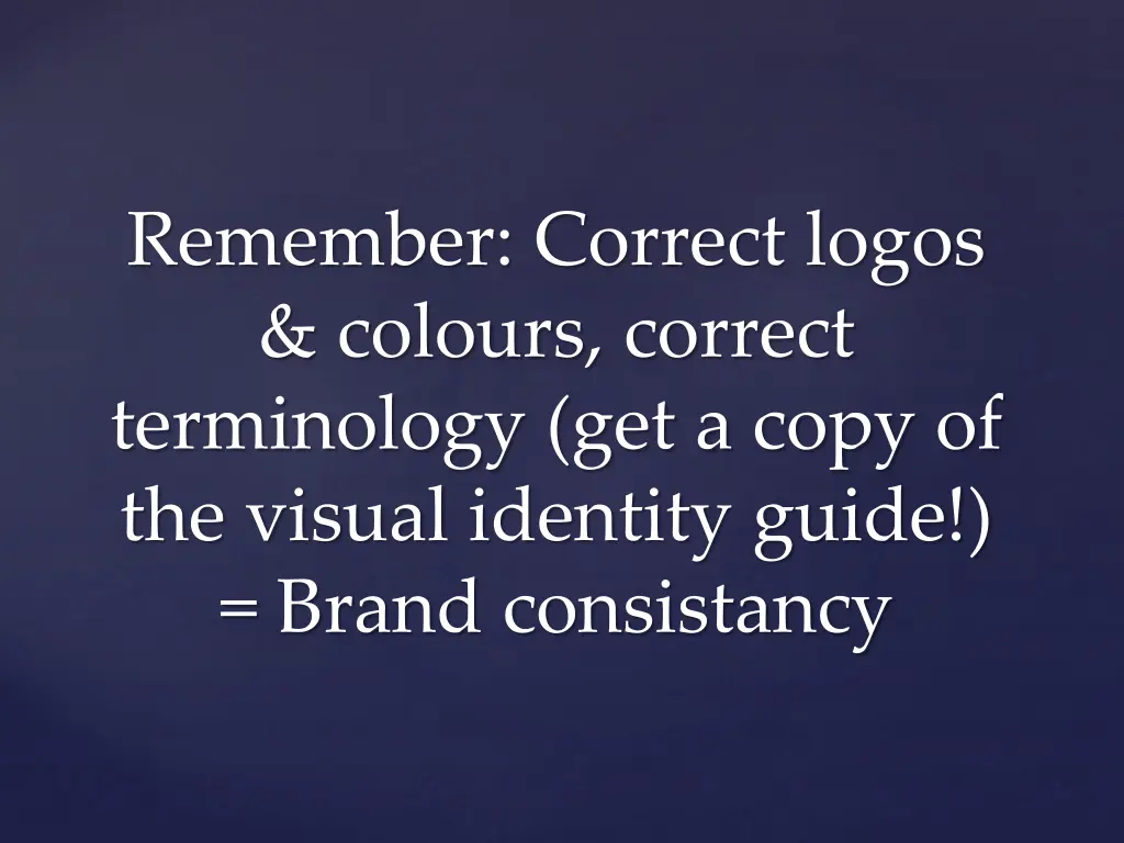 remember correct logos colours correct