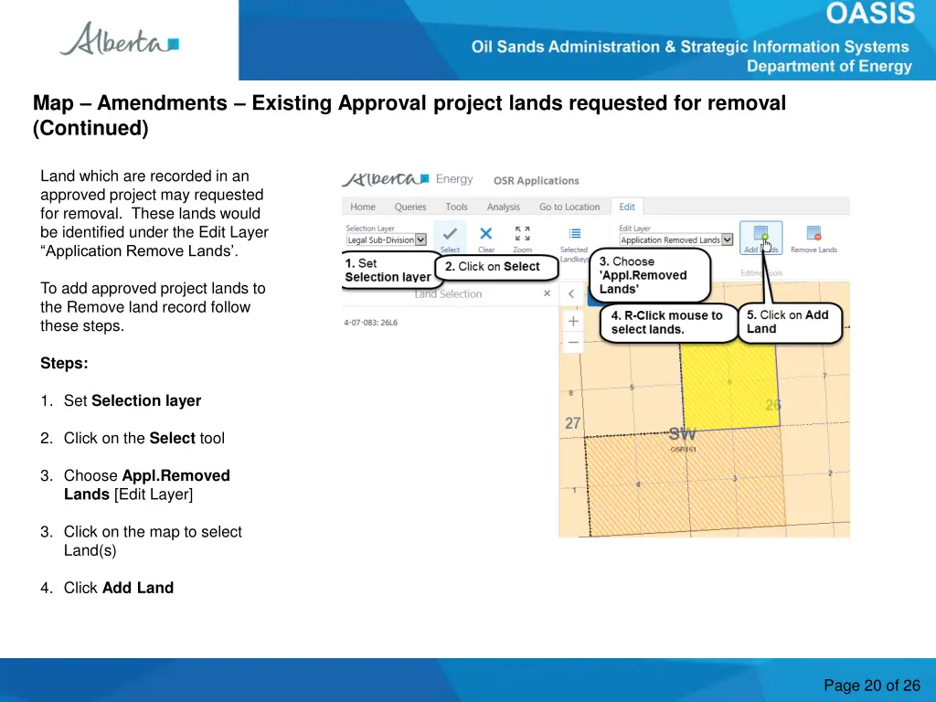 map amendments existing approval project lands 2