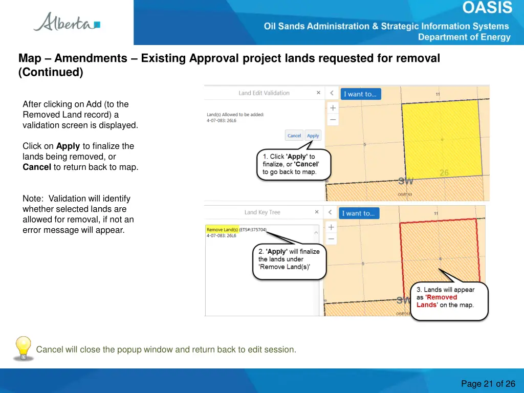 map amendments existing approval project lands 3