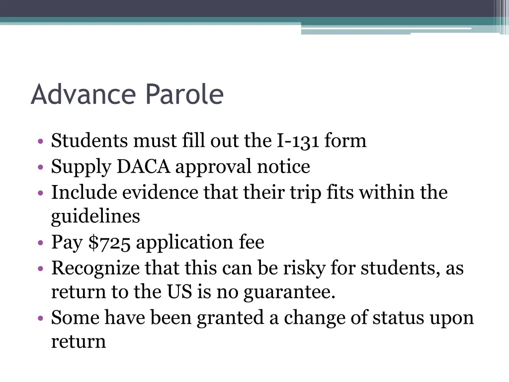 advance parole 1