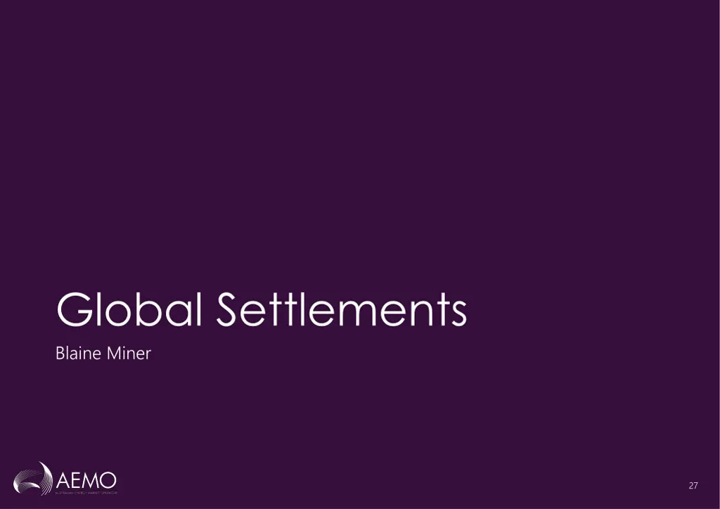 global settlements blaine miner