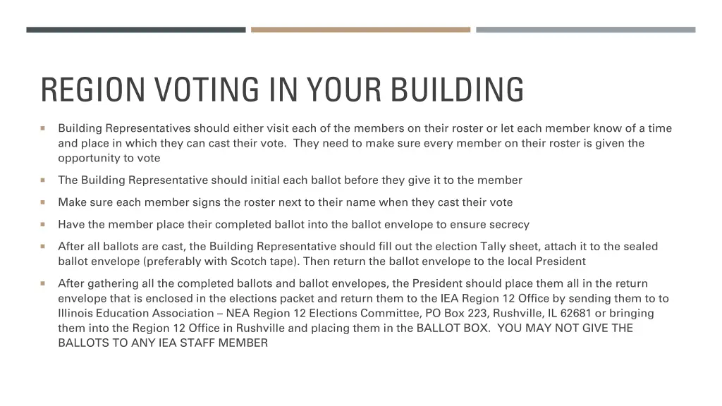 region voting in your building 2