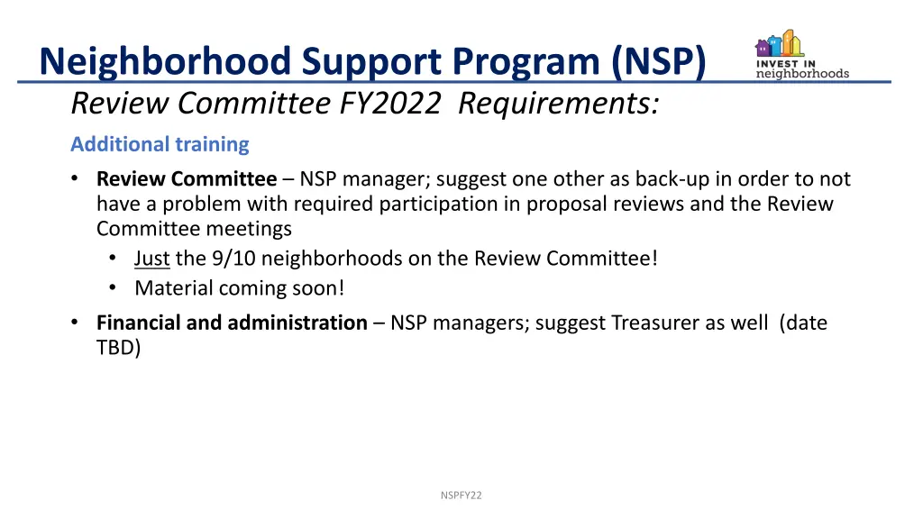 neighborhood support program nsp 12