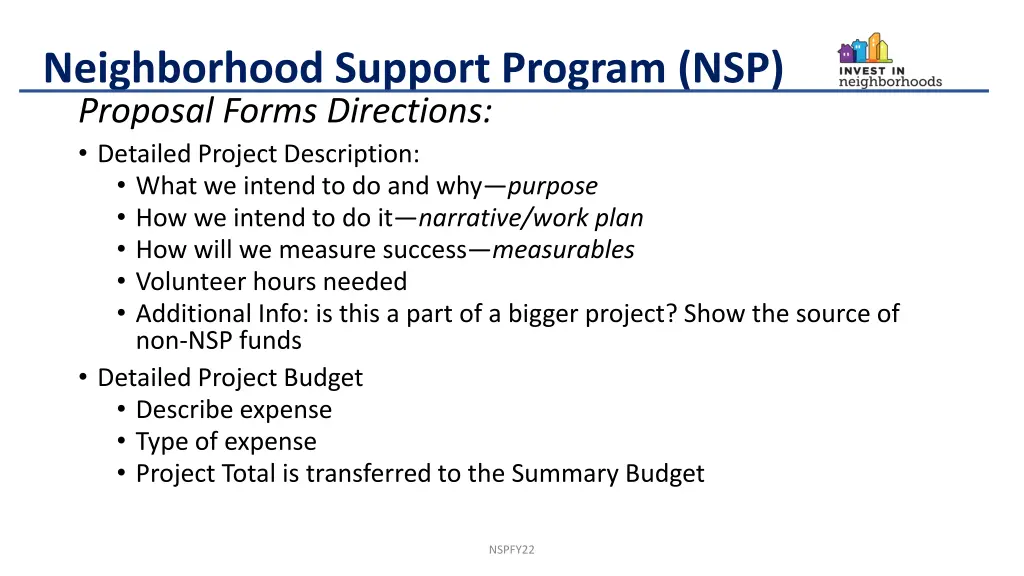 neighborhood support program nsp 17