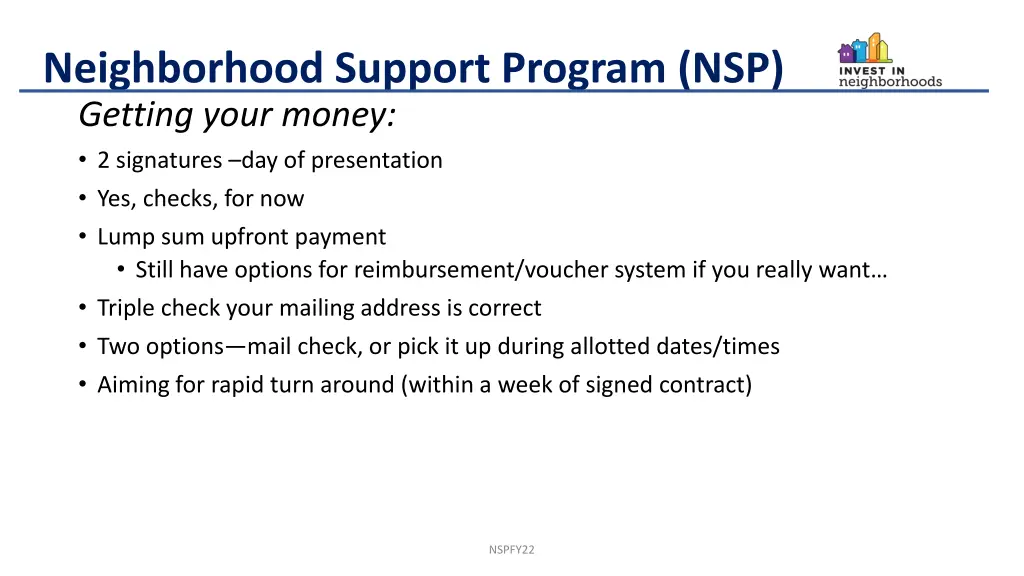 neighborhood support program nsp 19