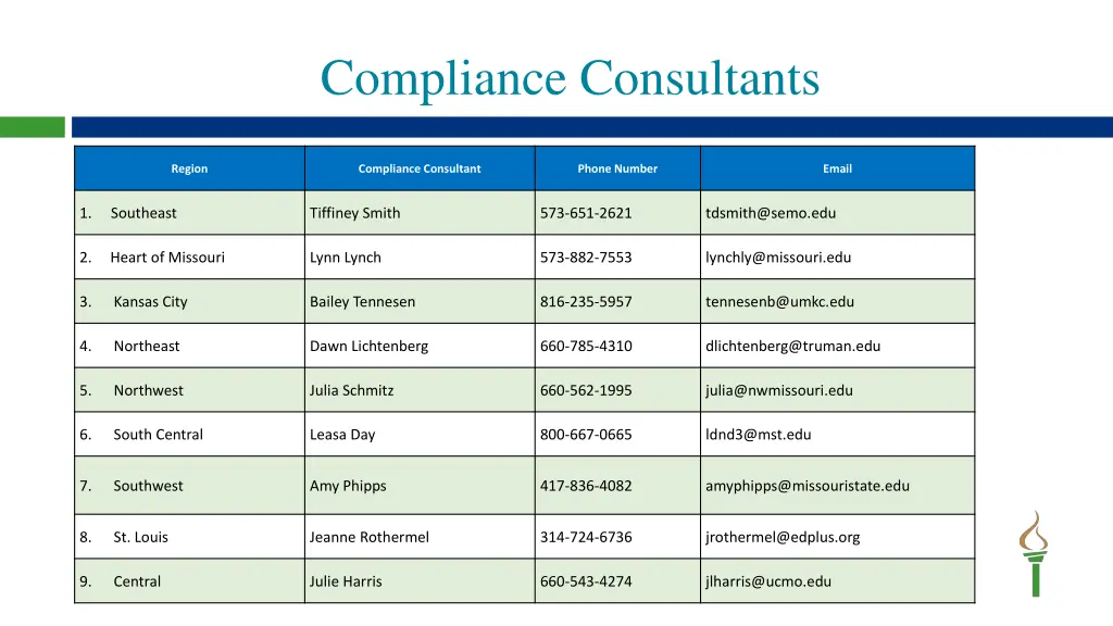 compliance consultants